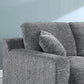 Celine Light Gray Chenille Sectional 89297