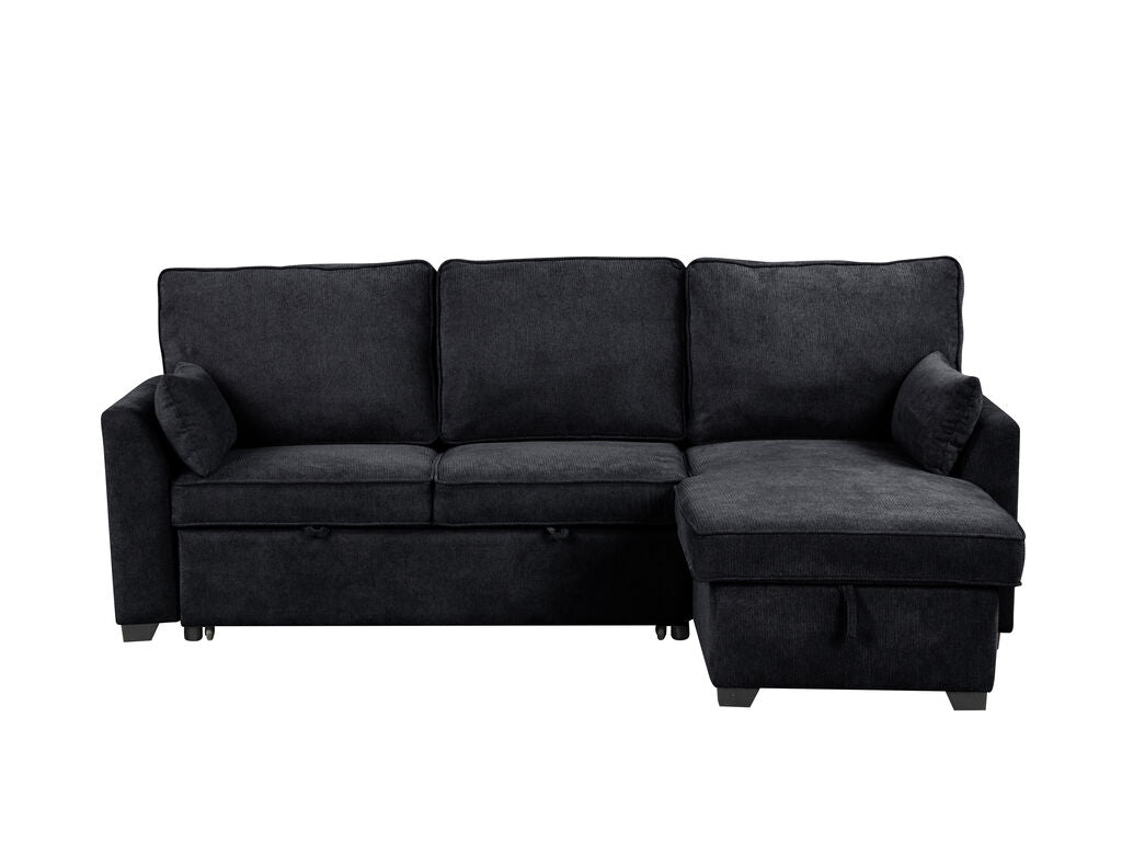 Ember Sleeper Sectional 87717 - Black or Gray