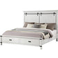 Loretta 4 Pc Antique White Bedroom Collection