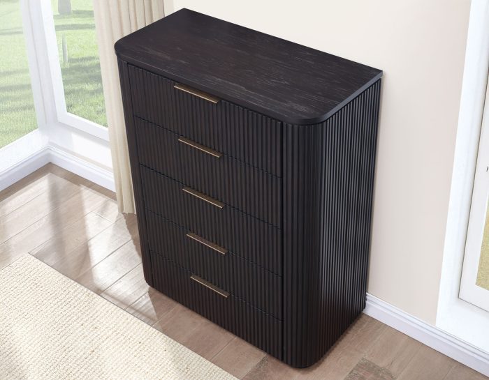 Henry 5 Drawer Reeded Chest HEN900NC