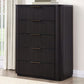 Henry 5 Drawer Reeded Chest HEN900NC