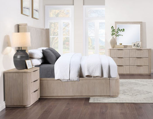 Henry Tan 4 Pc Bedroom Set - King Bed