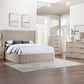 Henry Reeded 4 Pc Bedroom Set - Tan or Espresso