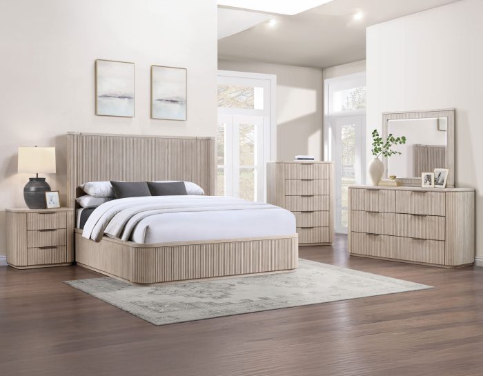 Henry Tan 4 Pc Bedroom Set - King Bed