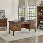 Addison IMAD660 Half Pedestal Desk