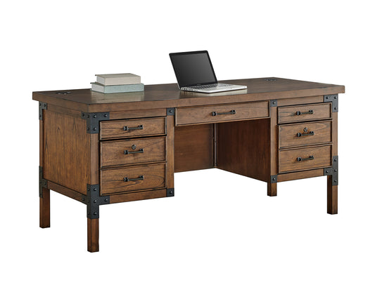 Addison IMAD660 Half Pedestal Desk