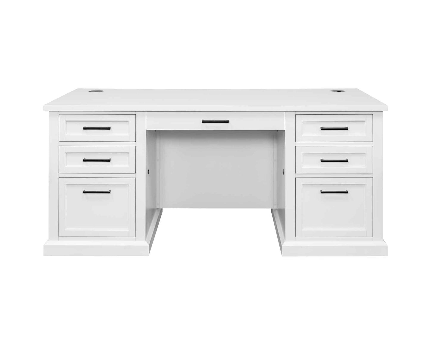 Colección de oficina blanca Abby IMAY680 de Martin Furniture