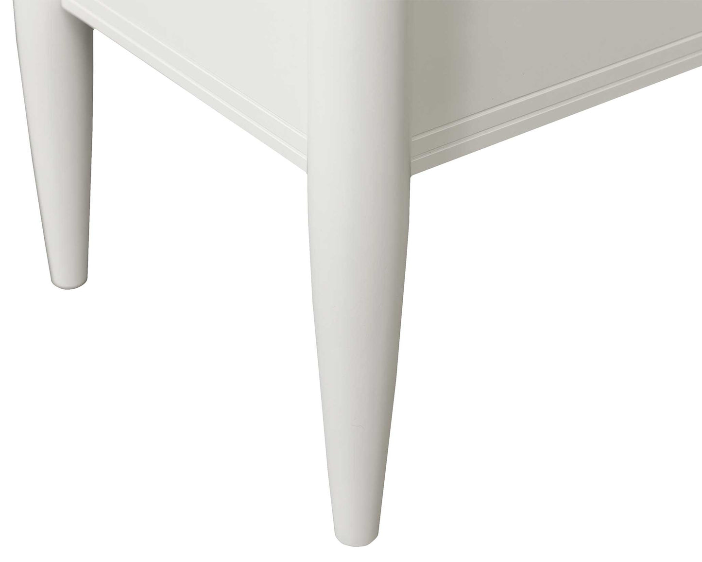 Shasta White Pedestal Desk IMSH660