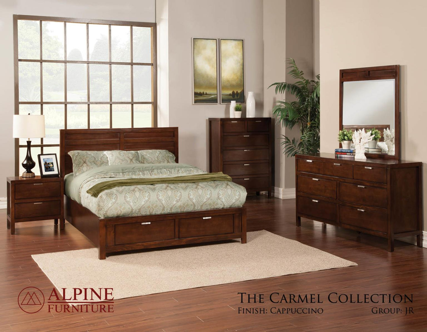 Carmel Storage Bedroom Collection - Alpine Furniture