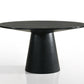 Jasper 7 Pc Black Round Table Dining Collection