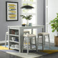 Key West 5 Pc Dining Set - Gray Finish