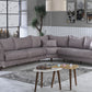 Kappa Grey Sectional w/2 Beds - Demka Furnishings