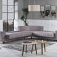 Kappa Grey Sectional w/2 Beds - Demka Furnishings