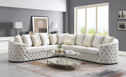 Nyra 3 Pc Sectional by Massa Gallery