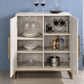 Larkin Faux-Marble Wine Cabinet LK100SV