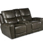 Laurel 2 Pc Sofa Collection - Gray Leather