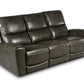 Laurel 2 Pc Sofa Collection - Gray Leather