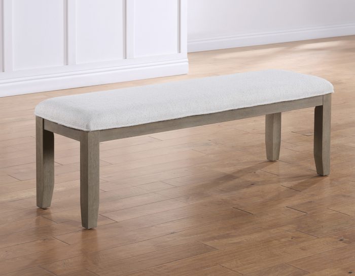 Colección de mesa de comedor extensible Lily de 6 piezas