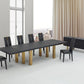 Bravo Matte Black Dining Collection by Sharelle