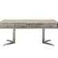 Marco Rustic Gray Executive Desk by Sharelle