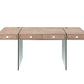 Otis Modern Office Desk - Matte Concrete Finish