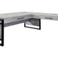 Mason Open L Desk 2 Finishes by Martin Furniture