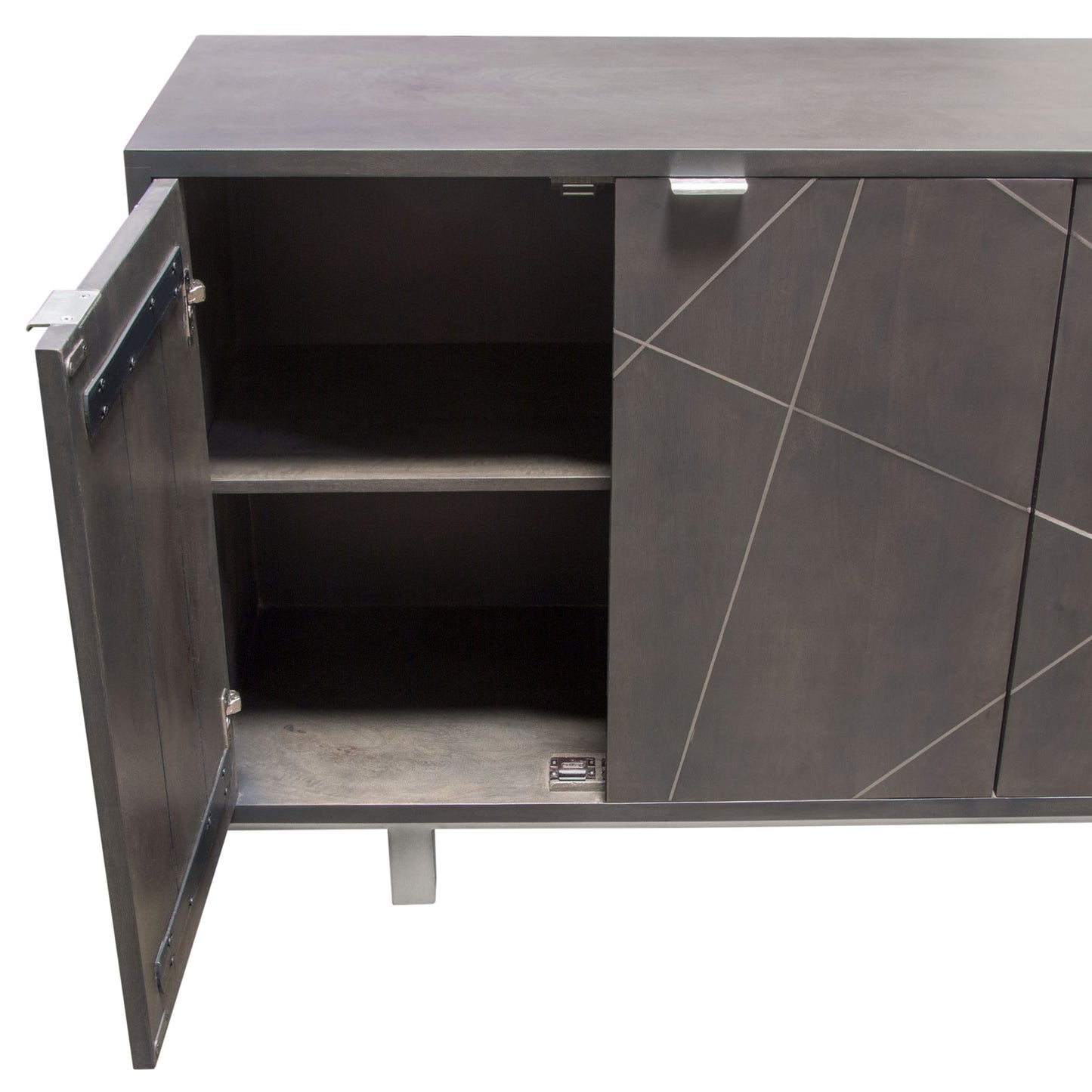 Motion 70" Gray Mango Sideboard