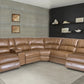 Parker House Bourbon 6 Pc Leather Sectional