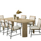 Magnus Oak Finish 66" Extendable Dining Set