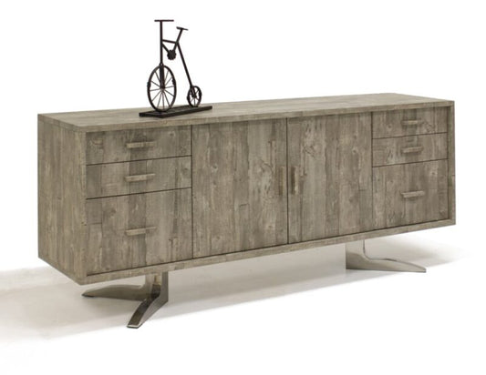 Marco Rustic Gray Credenza