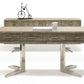 Marco Rustic Gray Executive Desk by Sharelle