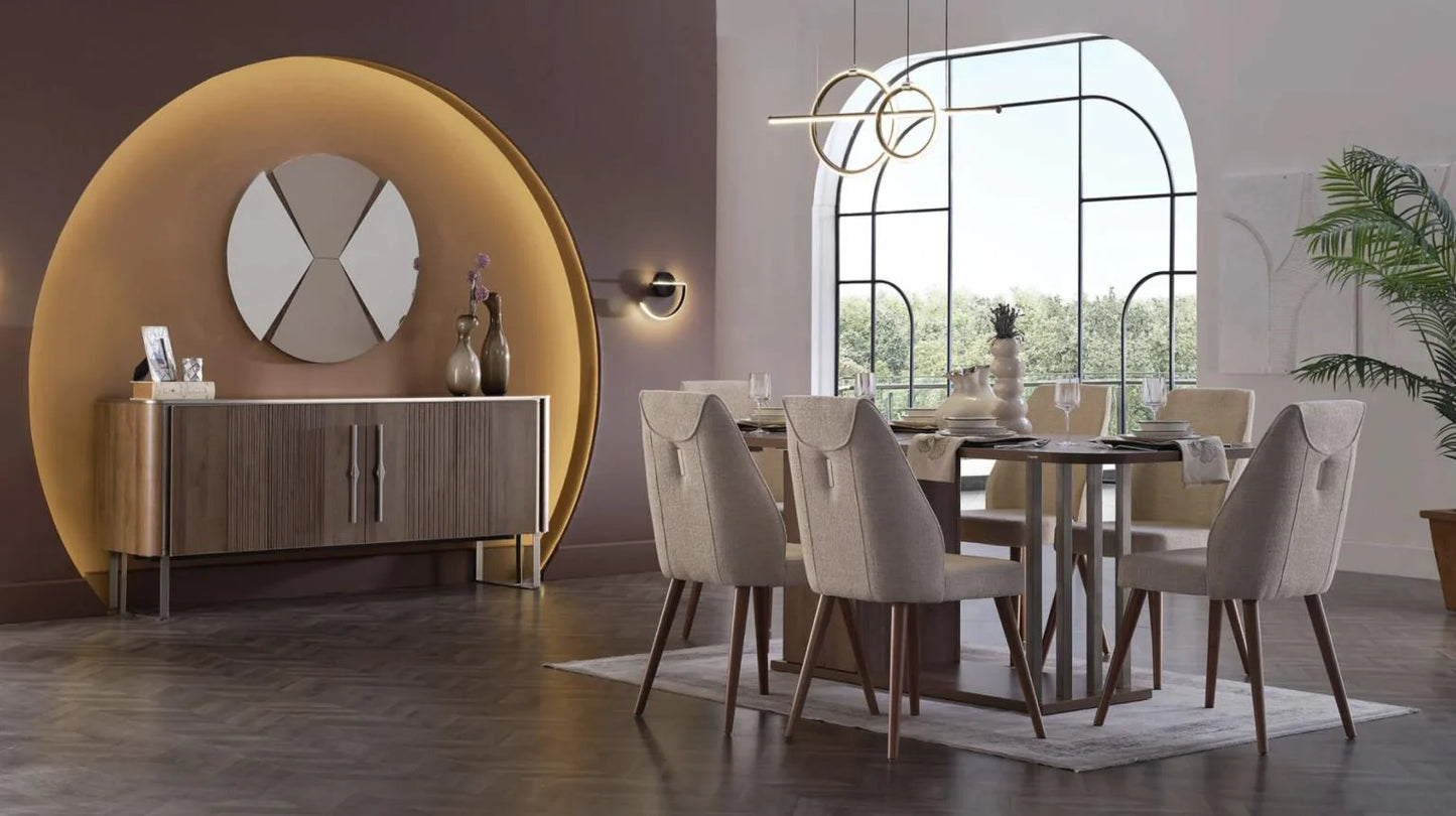 Mirante 7 Pc Dining Collection by Bellona