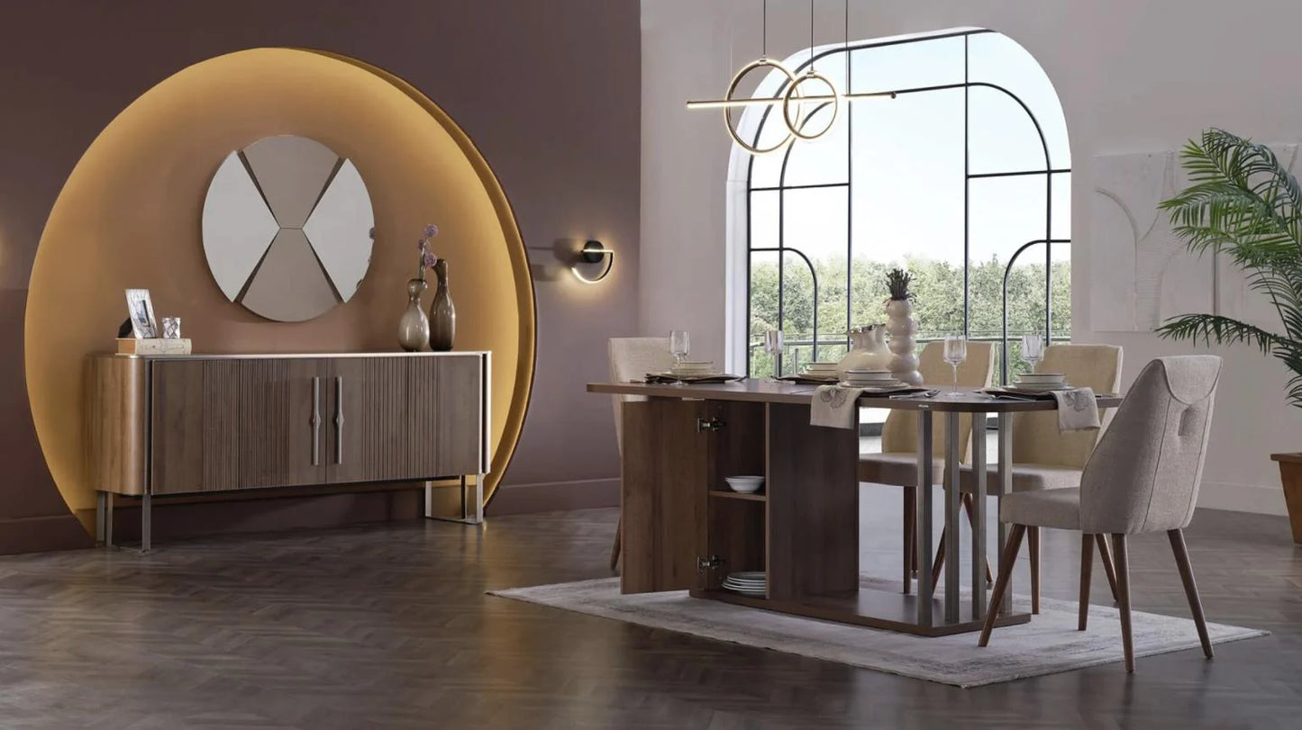 Mirante 7 Pc Dining Collection by Bellona