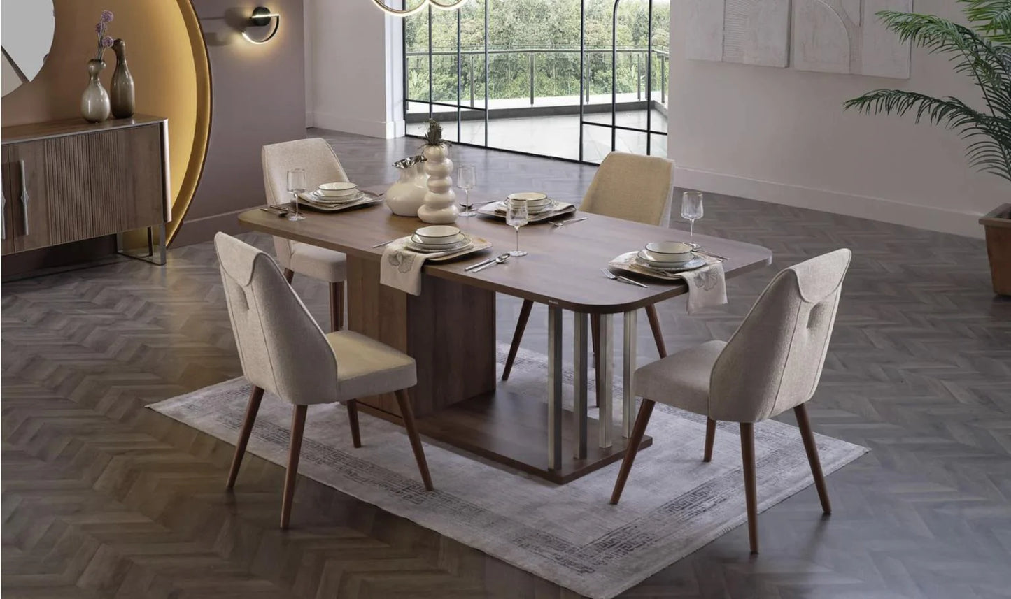 Mirante 7 Pc Dining Collection by Bellona