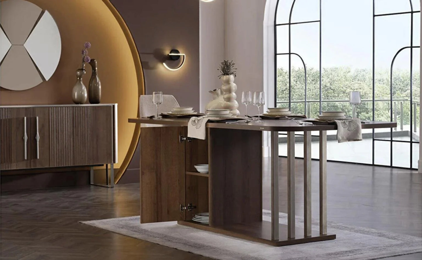 Mirante 7 Pc Dining Collection by Bellona