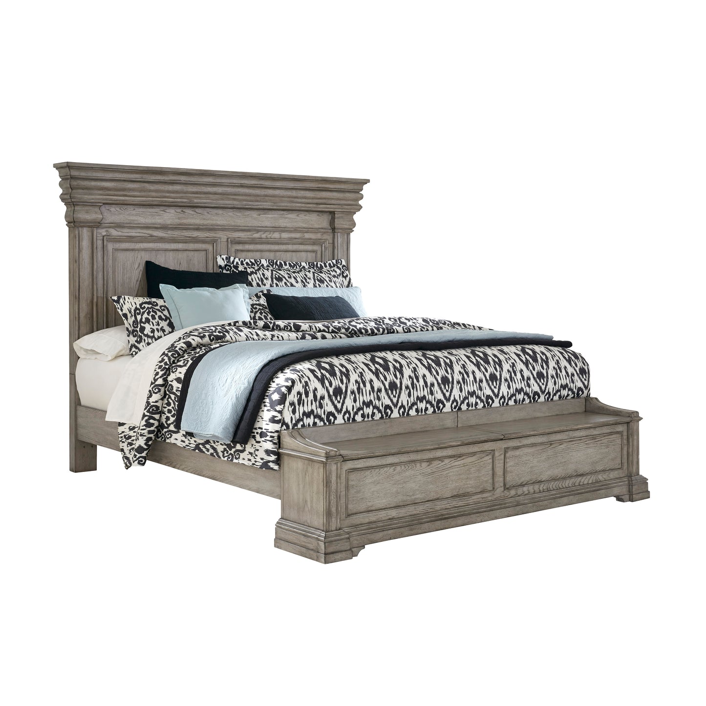 Madison Grey Finish Bedroom Collection by Pulaski