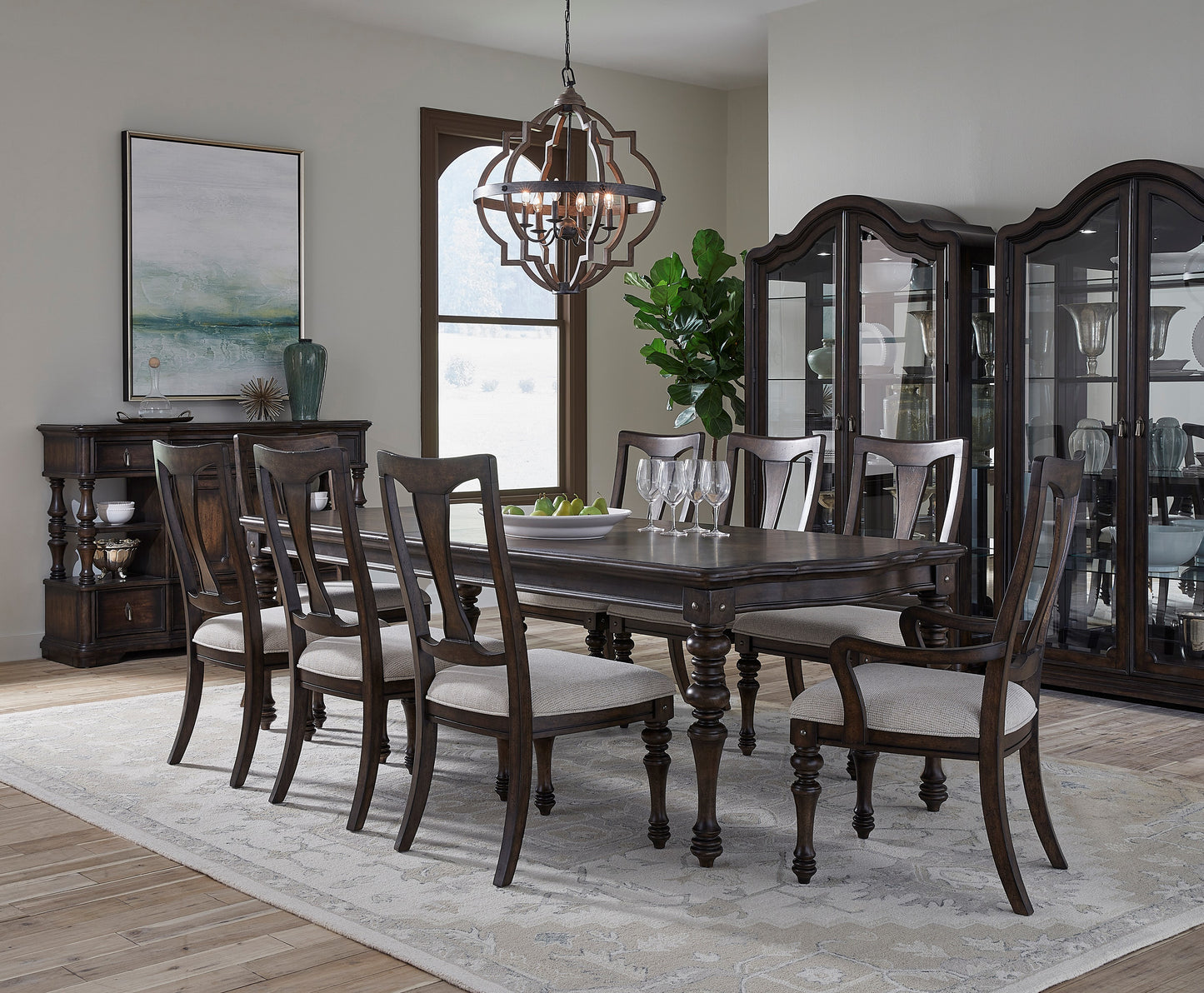 Cooper Falls Dining Collection by Pulaski - Seats 8