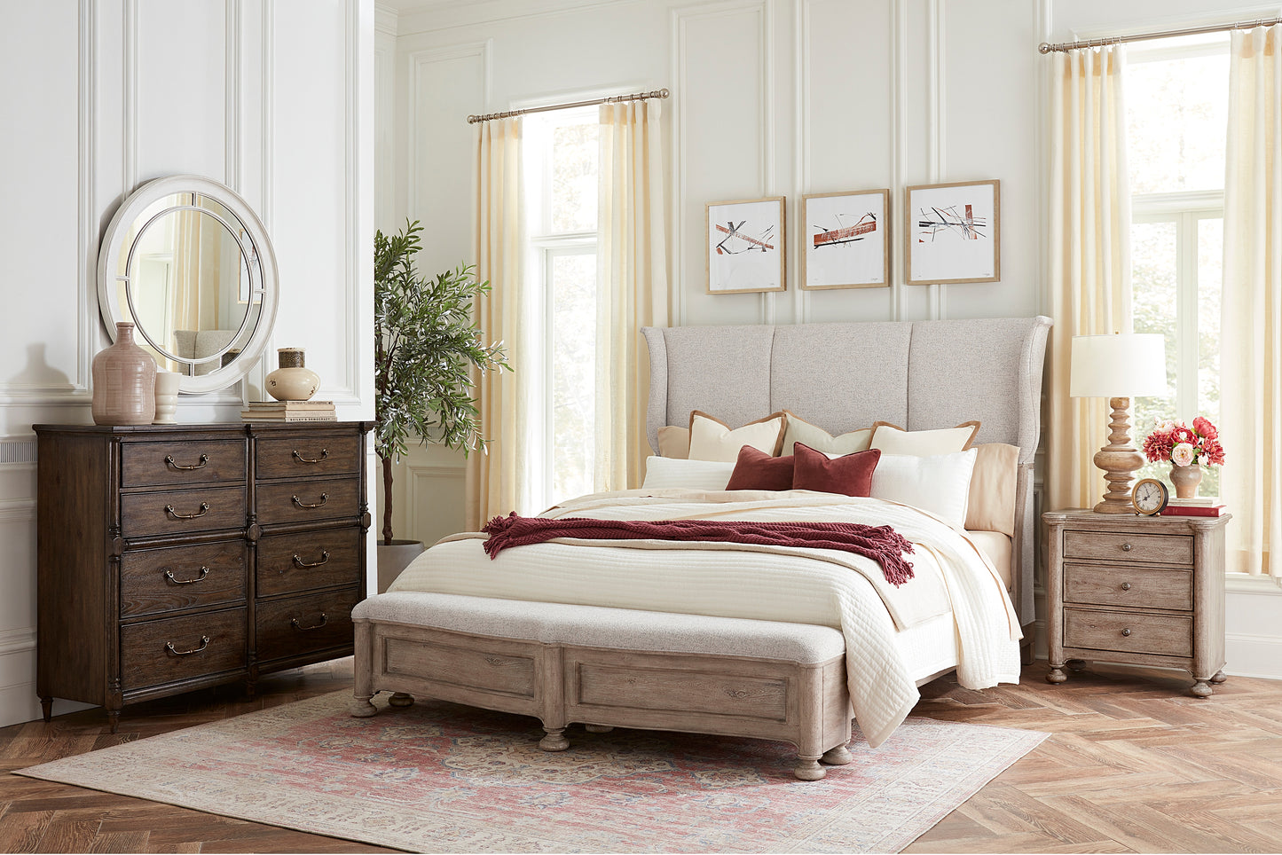 Pulaski Higgins Street 4 Pc Bedroom Set