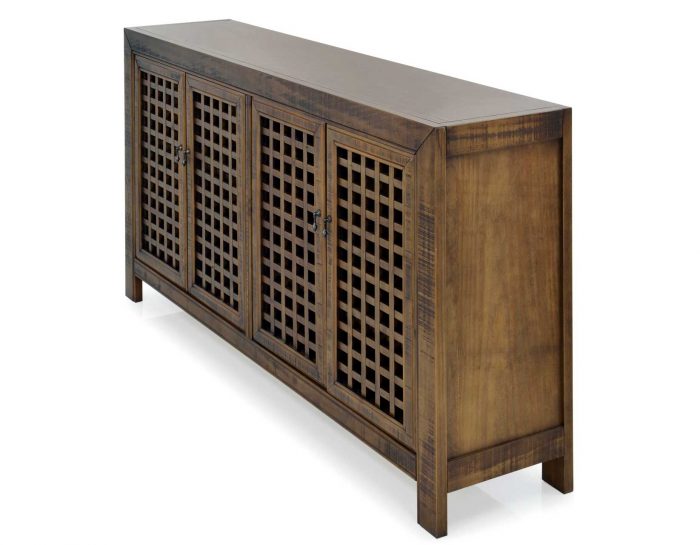 Rio 4 Door Accent Cabinet - 3 Colors