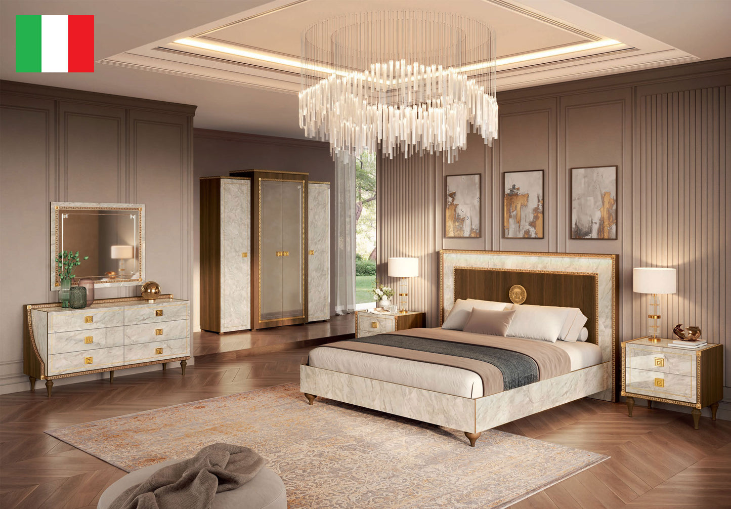 Romantica Bedroom Collection by ESF - Made in Italy