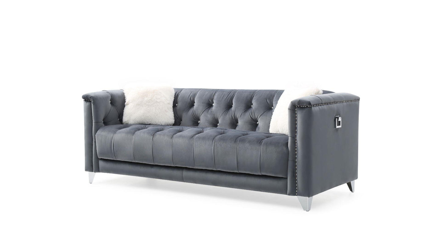 Russell 2 Pc Sofa Set - Grey