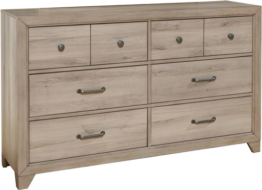 River Creek 6 Drawer Dresser S496-410