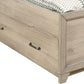 Samuel Lawrence River Creek Cama con librería doble S496-YBR-13