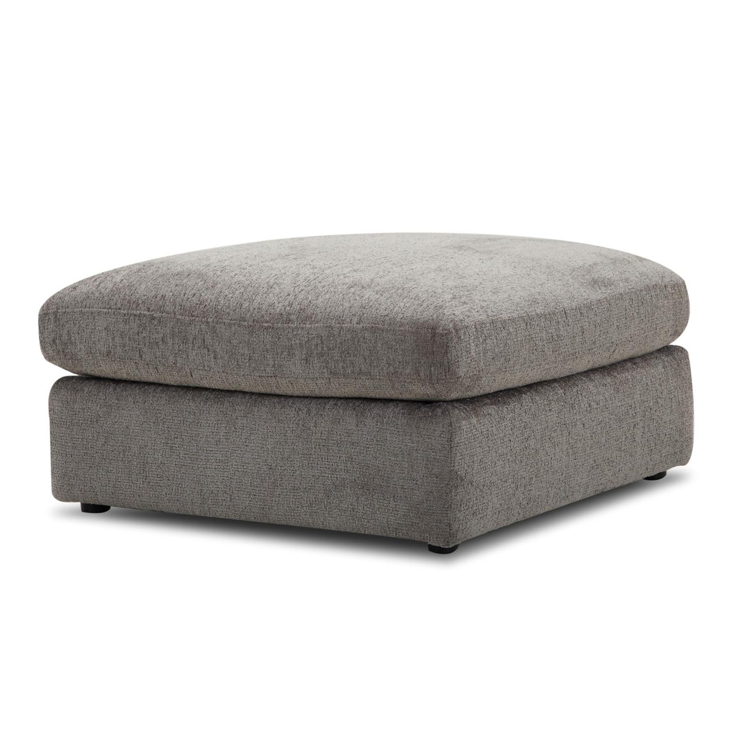 Parker House Gray Ottoman SSUR#900-BRNT