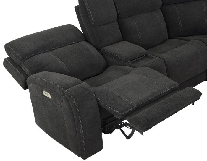 Steve Silver Seattle 3 Pc Power Motion Sectional