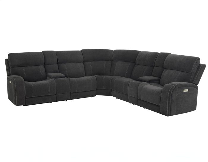 Steve Silver Seattle 3 Pc Power Motion Sectional