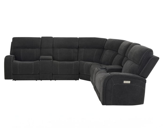 Steve Silver Seattle 3 Pc Power Motion Sectional