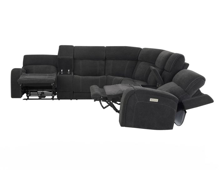 Steve Silver Seattle 3 Pc Power Motion Sectional