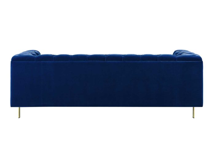 Charlene Blue Velvet Sofa CH100SBL