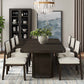 Tulane Dark Chocolate Dining Set w/Extension